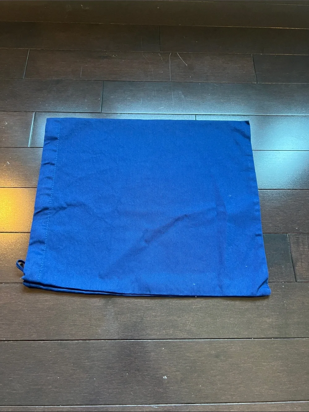 Polo by Ralph Lauren Blue Drawstring Dust Bag with Gold Logo